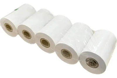 5 Rollos Papel Adhesivo Térmico 58mm | CT056
