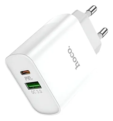 Adaptador de Carga Rápida Treqa 18W Blanco Modelo CH-641