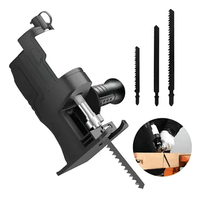 Adaptador Sierra Caladora para Taladro con 3 Sierras Tasbel