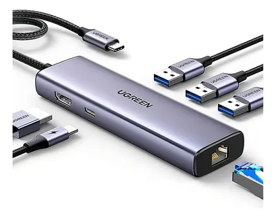 Adaptador USB-C Con 4 Puertos