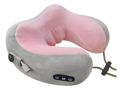 Almohada Cojín Masajeador de Cuello Relajación en 3 colores