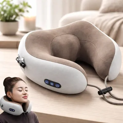 Almohada Masajeador De Cuello Eléctrico Recargable | C1902