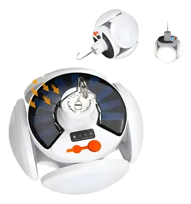 Ampolleta Solar Led Recargable de 5 Caras