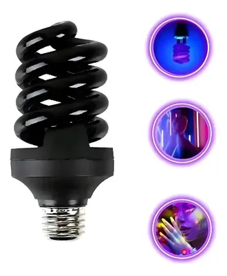 Ampolleta Ultravioleta 80W E-27 Luz Flúor
