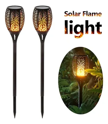 Antorcha Solar Led Para Exteriores 51Cm | ST-8017 - OFERTA🥇