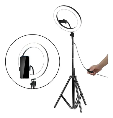 Aro De Luz Led 30 Cm. + Trípode | C002