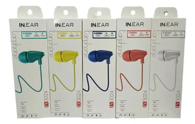 Audífonos In Ear Variedad de Colores Modelo EV3024
