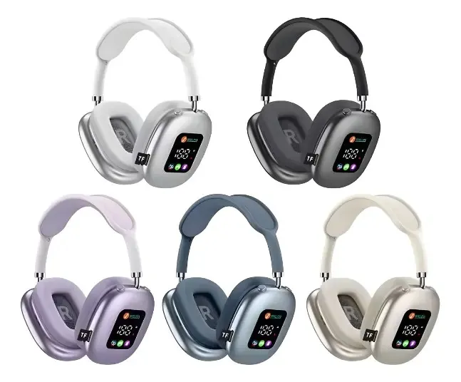 Audífonos Inalámbricos con Pantalla Digital RGB Modelo AKZ MAX 600