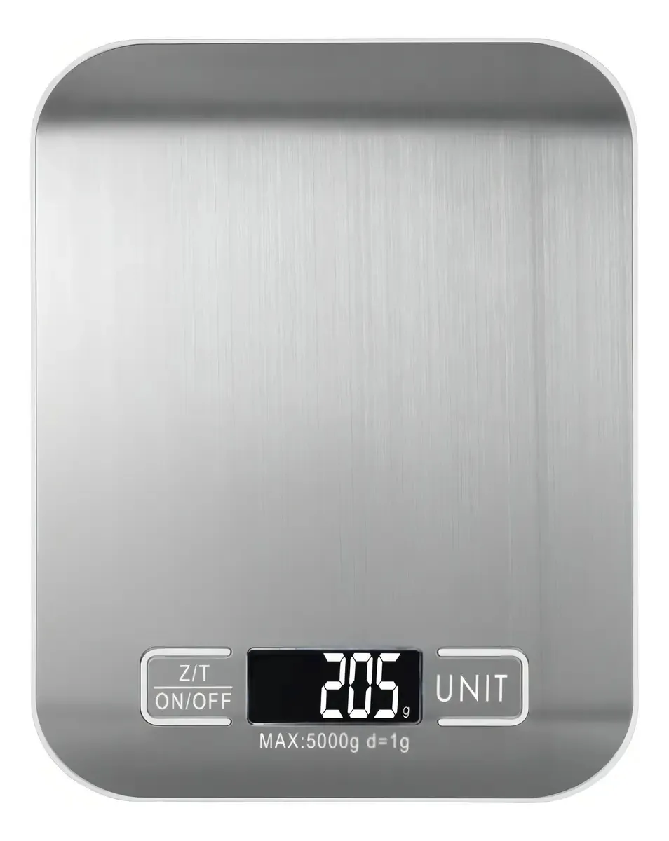 Balanza Electrónica De Acero Inoxidable de 5 Kg-0,1g | C2655