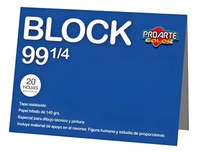 Block De Dibujo 21x26.5cm | C9014
