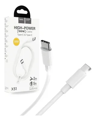Cable Tipo C a C Blanco
