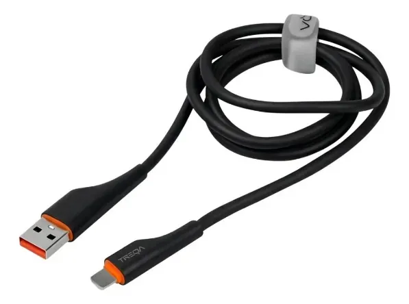 Cable USB – C 5.1 A TREQA Modelo CA-8933 Blanco y Negro