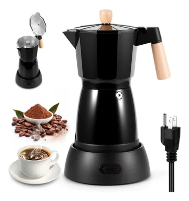 Cafetera Eléctrica Automática 300Ml. – 2 Tazas – 500W Compacta y Rápida