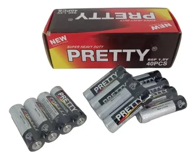 Caja Pack 40 Pilas AA Doble 1.5 Volt | C32810