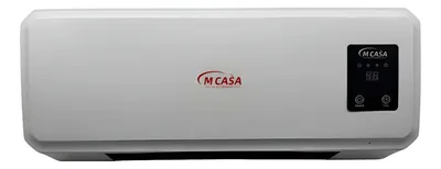 Calentador Calefactor Ventilador Eléctrico de Pared Blanco