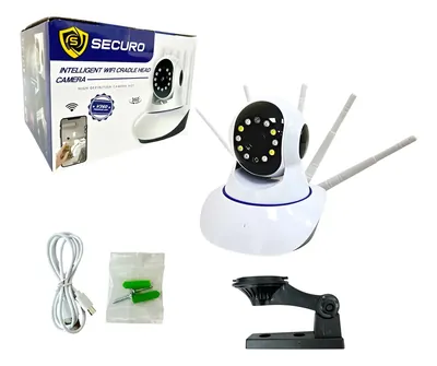 Camara Wifi HD 5 Antenas Audio Funcion | C70054