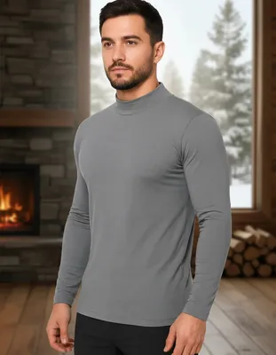 Camiseta Bambú Con Cuello Alto Hombre | C68426