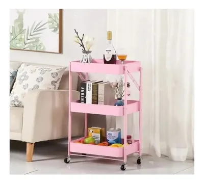 Carrito Organizador Con 3 Niveles Y Ruedas | ST-8079 - OFERTA🥇