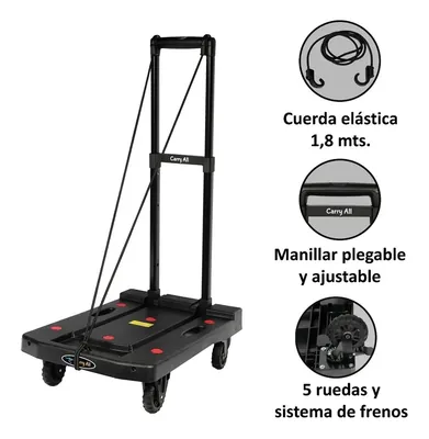 Carro Plegable Tipo Yegua 200 Kg | DX3038
