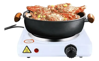 Cocinilla Eléctrica Sanook de 1 Plato Inoxidable de 1.500W.