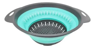 Colador Plegable de Silicona Redondo
