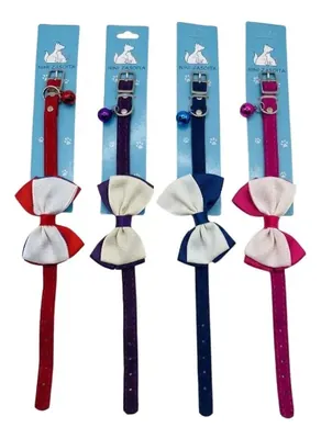 Collar para Gatos con Lazo Elegante