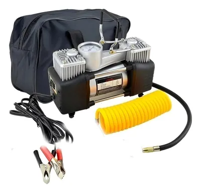 Compresor De Aire Doble Piston Para Auto 12v | JS1354
