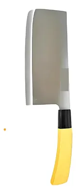 Cuchillo Machete de 30 CM. de Acero Inoxidable