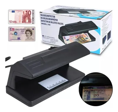 Detector De Billetes Falsos Luz Ultravioleta | C5059