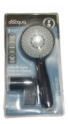Ducha Completa Negra 1.5MT | C230-1