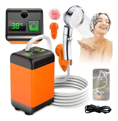Ducha Portátil para Camping Regadera y Ducha Exterior