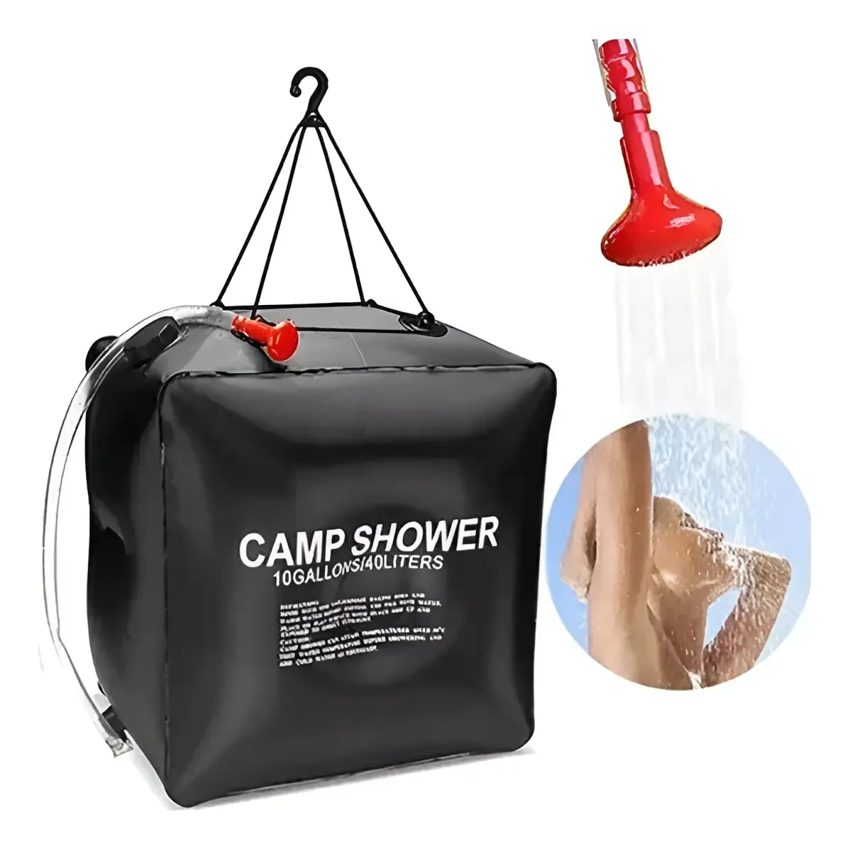 Ducha Solar Para Camping Al Aire Libre 40L | C36165