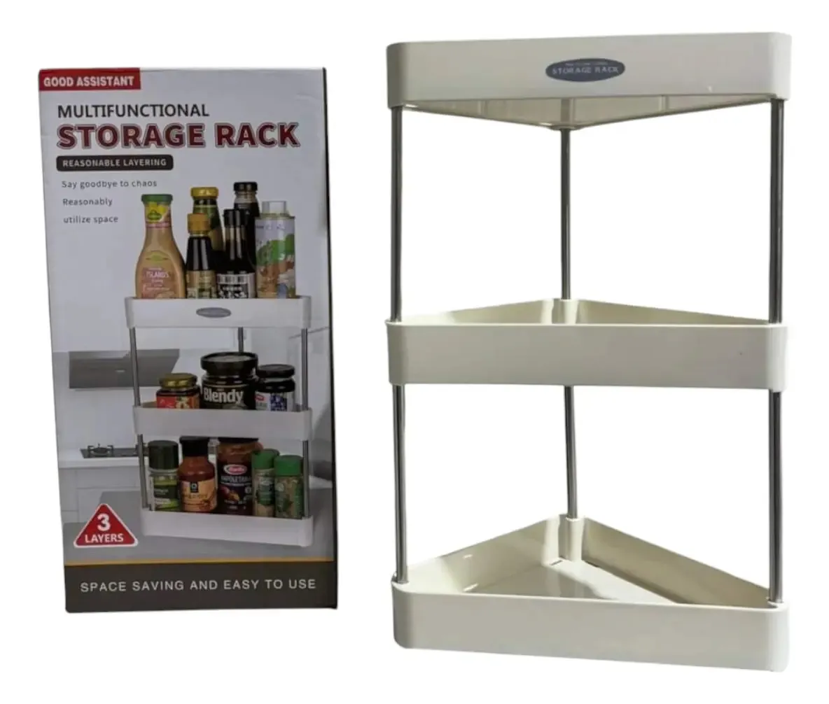 Estante Organizador Triangular De Cocina Multiuso | C2684