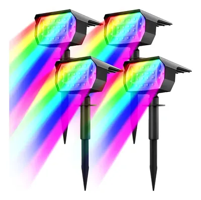 Foco Farol Solar Decorativo RGB + Control | ELE078