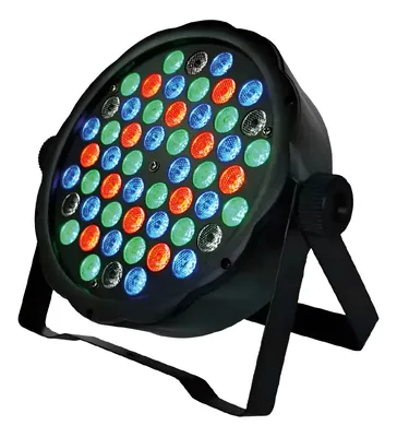 Foco Fiesta 54 Led Rgb / Entrada Dmx c-9073.