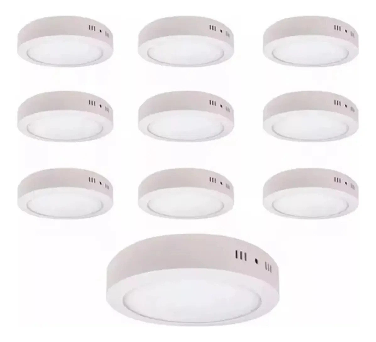 Foco Led 6 W Redondo Sobrepuesto