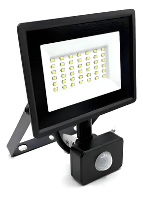 Foco Proyector LED Exterior 30 w con Sensor de Movimiento