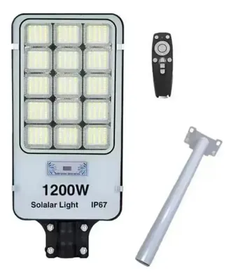 Foco Solar 1000w Para Exterior + Soporte | C8349