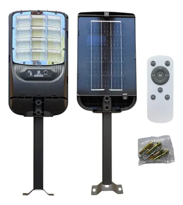 Foco Solar 500w Para Exterior + Soporte | JX8002