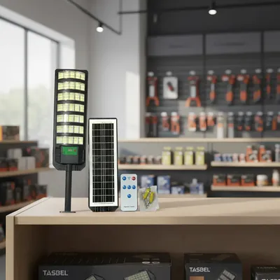 Foco Solar 700w Para Exterior + Soporte