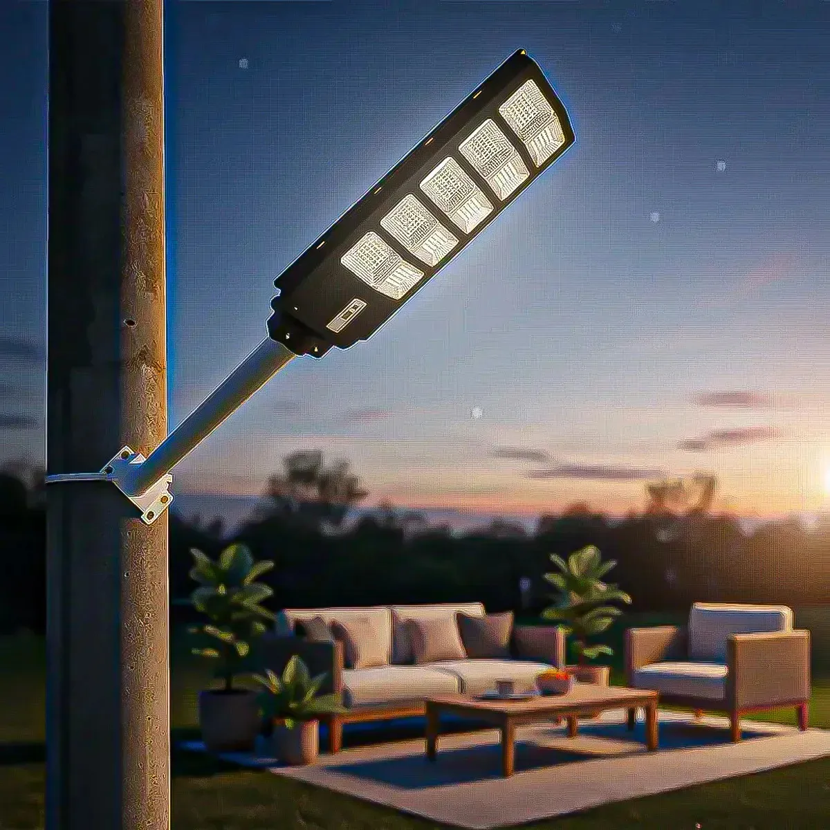 Foco Solar con Sensor de Movimiento 72 Led