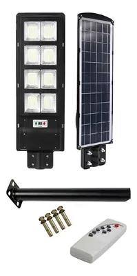 Foco Solar Led de 800W. con Soporte y Control Remoto