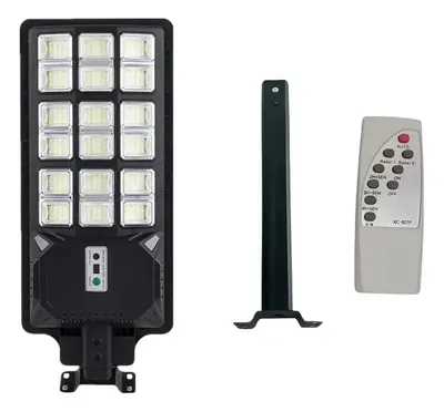 Foco Solar Led Tipo Poste 800W. con Soporte y Control Remoto