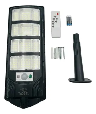 Foco Solar Tipo Poste 1.000 W. con Control Remoto sin Soporte Tasbel