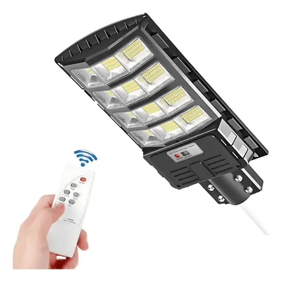 Foco Solar Tipo Poste 500w. con Soporte y Control Remoto