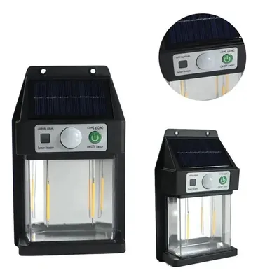 Foco Solar Vintage 2 Led para Exterior