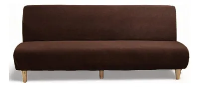 Funda Cubre Futon Elasticada Cuadrille - Café | C887534