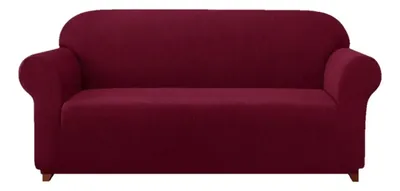 Funda Cubre Sofá Protectora Premium Cuadrille 4 CUERPOS BURDEO | C88759-1