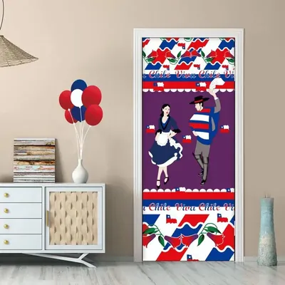 Funda de puerta Fiestas Patrias | BC22422