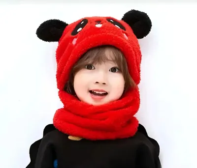 Gorro Con Cuello Infantil Osito | C7778